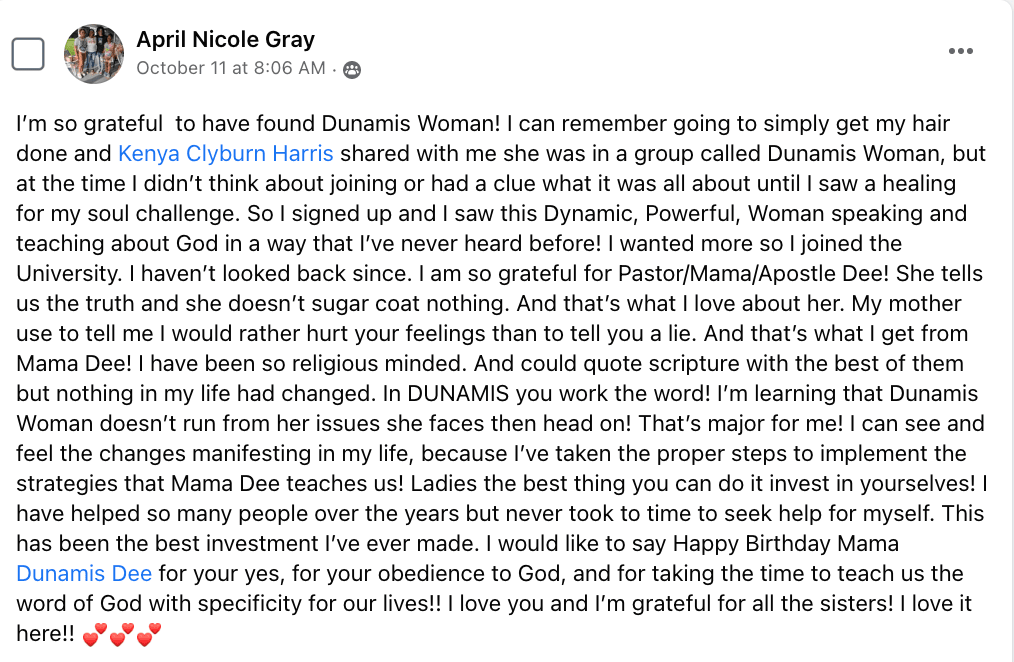 Dunamis Woman University